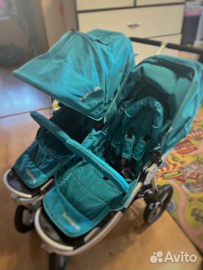 Коляска для двойни 2 в 1