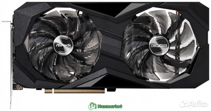 Видеокарта asrock Radeon RX 6600 8GB Challenger D