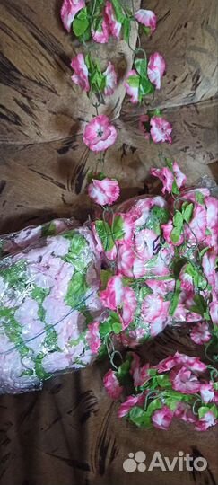 Герлянды из цветов