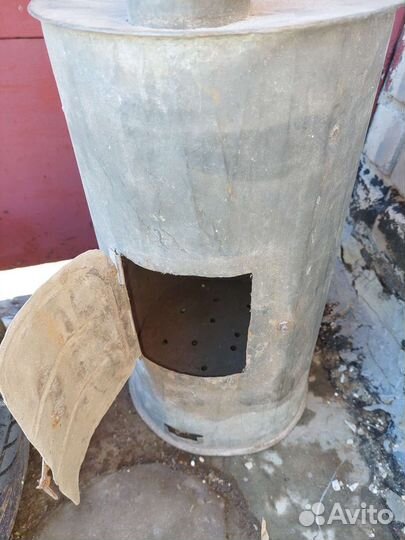Печь самодельная для зимней палатки