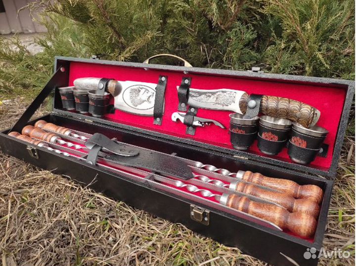 Набор шампуров Подарочный г. Кизляр