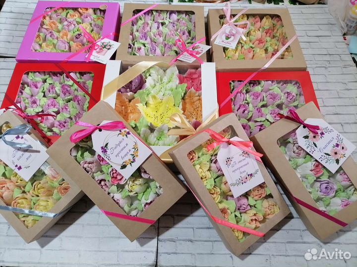 Сладкая коробочка с зефиром