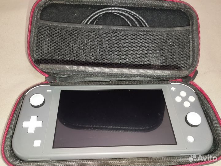 Nintendo switch lite, прошитая, 128гб