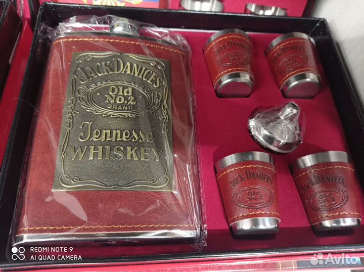 Набор фляга рюмки Jack Daniel’s в ассортименте