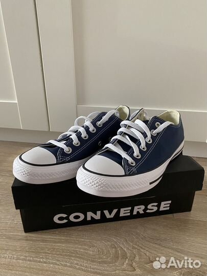 Кеды converse низкие 37,5 синие