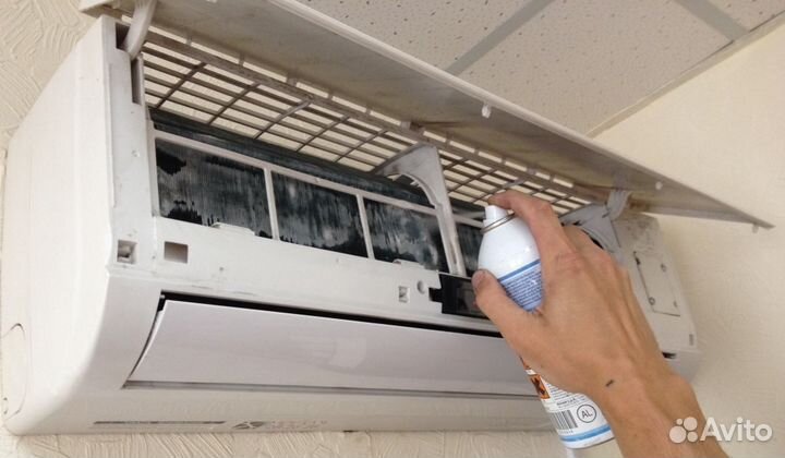 Чистка ремонт заправка кондиционеров
