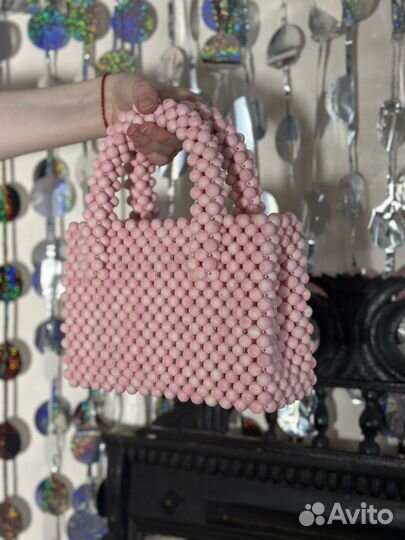 Сумка из бусин ручной работы