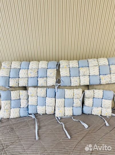 Бортики на кроватку