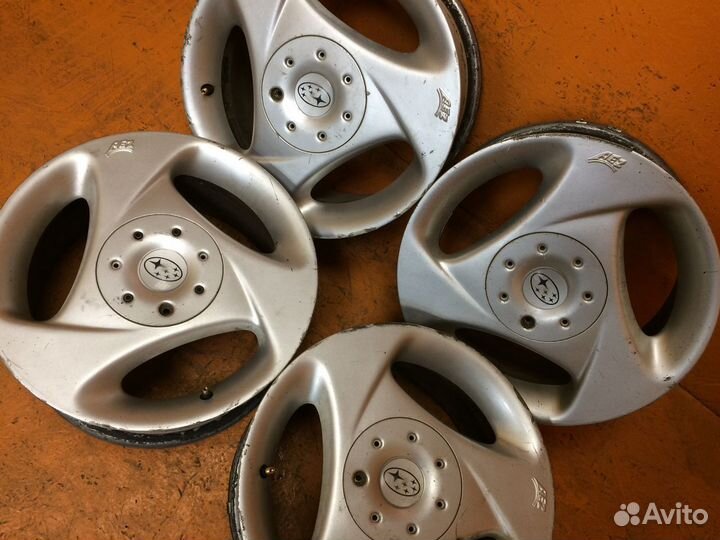 4 шт. Диски - диаметр 15 PCD 5х100 Subaru