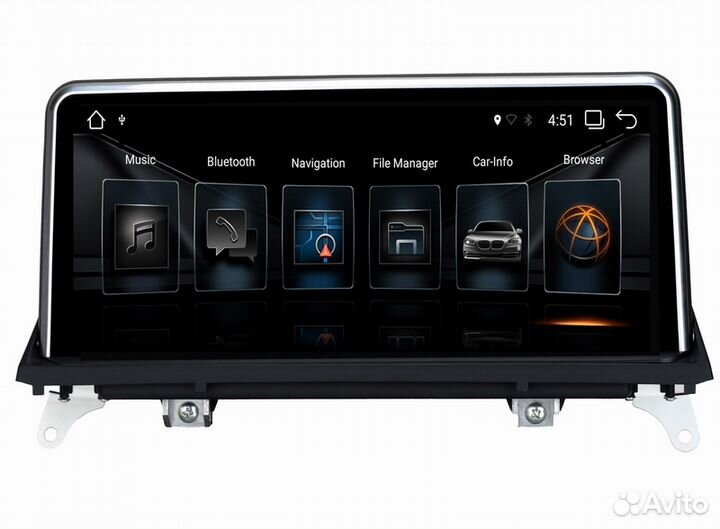 Головное устройство на Android BMW X5 E70 X6 Е71