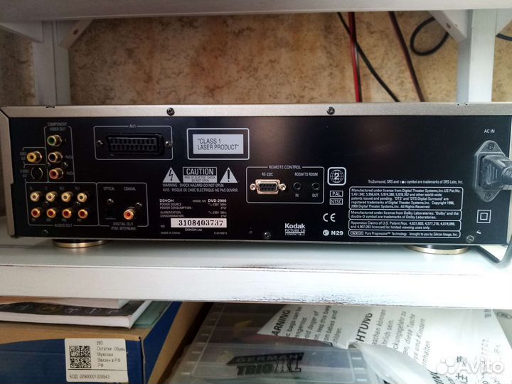 Dvd-cd плеер denon 2900