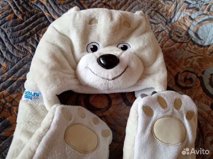 Шапка медведь Сочи 2014