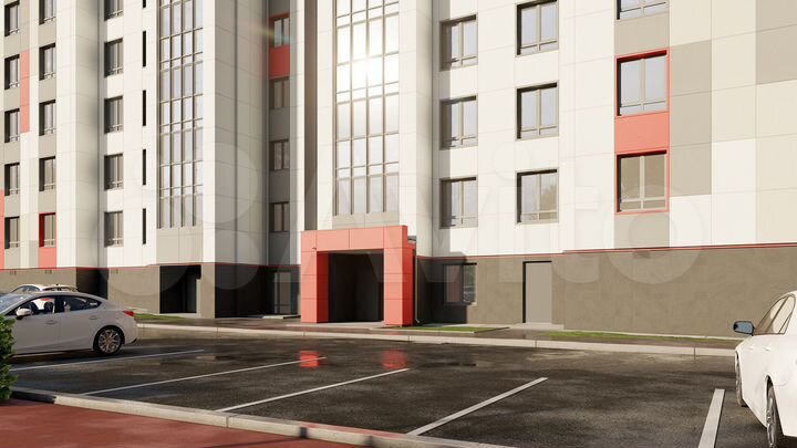 2-к. квартира, 59,2 м², 2/9 эт.