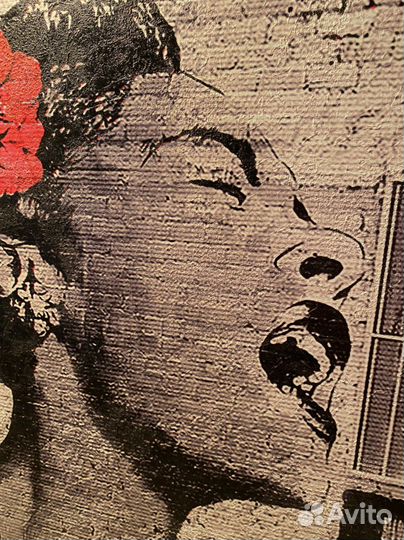 Картина/постер, напечатанная на ткани