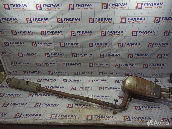 Глушитель в сборе Volvo XC90 31201890. Дефекты