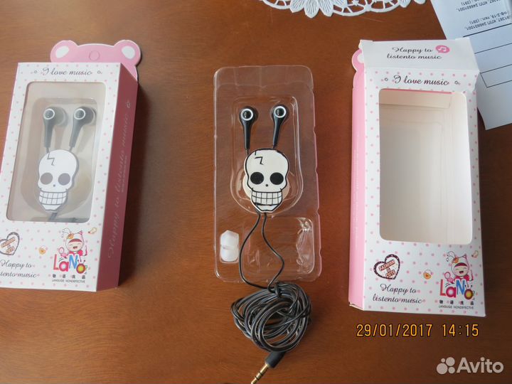 Наушники универсальные новые