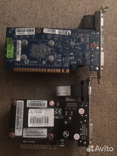 Старые видеокарты agp pci-e