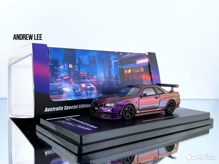 Inno64 Nissan Skyline GTR R34 Z-Tune End Game 1/64