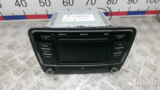 Магнитола skoda superb 2 (KDN30I401)