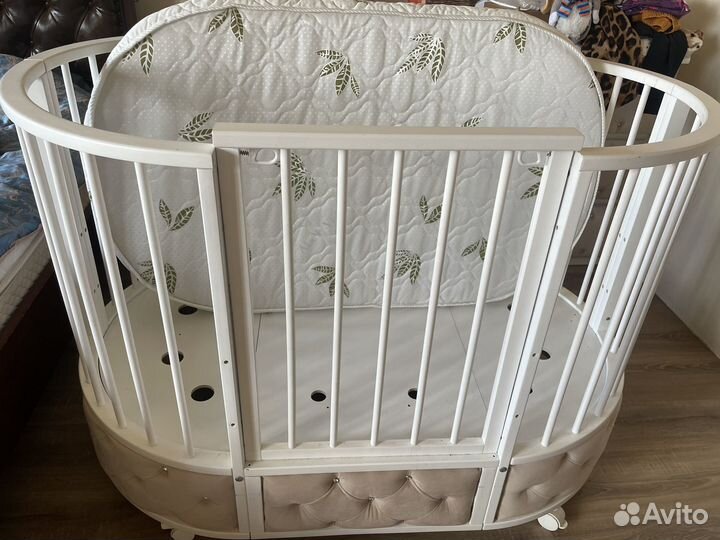 Бортики в кроватку для новорожденного Косичка