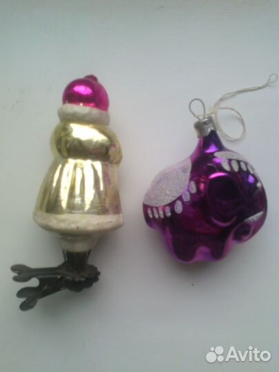 Елочные игрушки СССР