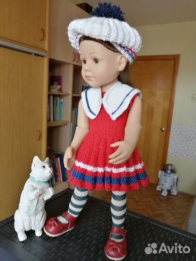 Кукла Gotz 36 см(Ella Rabbit) +фирменные кроссовки