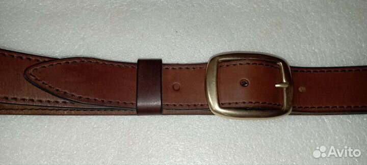 Мужской кожаный ремень