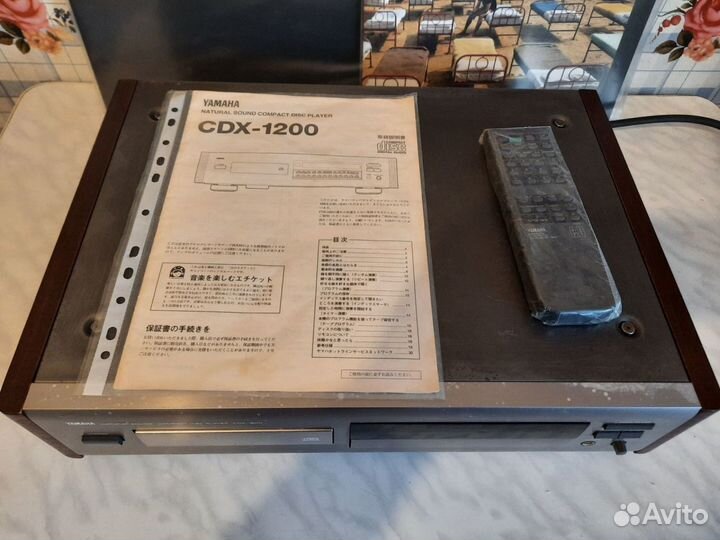 Cd проигрыватель yamaha cdx-1200