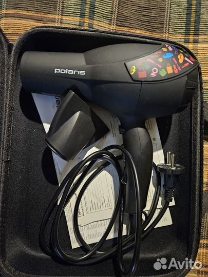 Фен polaris 2000w в кейсе