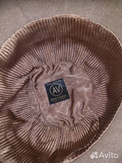 Шляпка фетровая