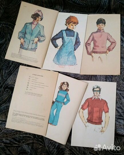 Вязание на спицах. Буклеты СССР