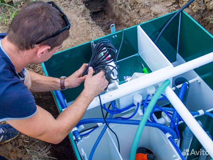 Ремонт, чистка, обслуживание, консервация септика