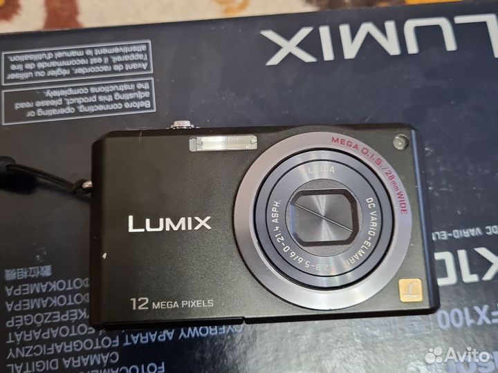 Цифровой фотоаппарат panasonic lumix