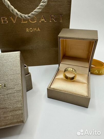 Золотое кольцо bulgari585