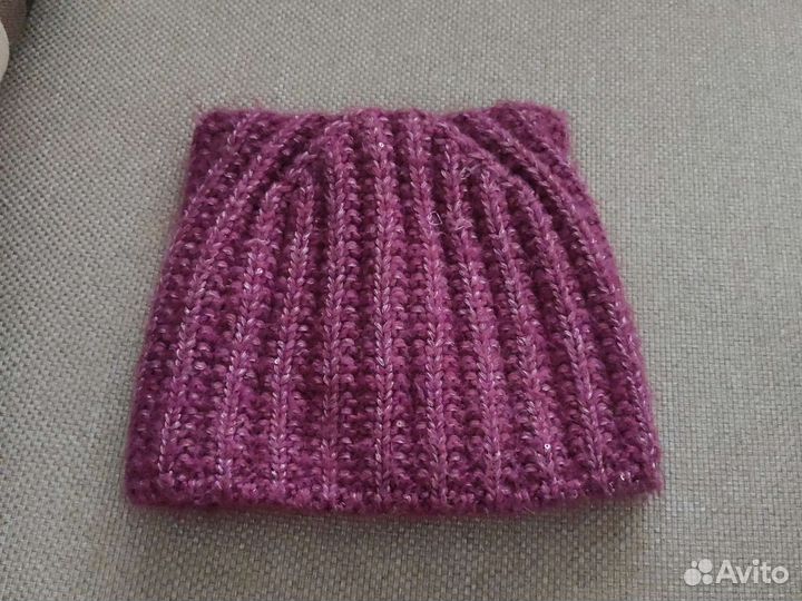 Шапка для девочки 2-4 года осень зима весна
