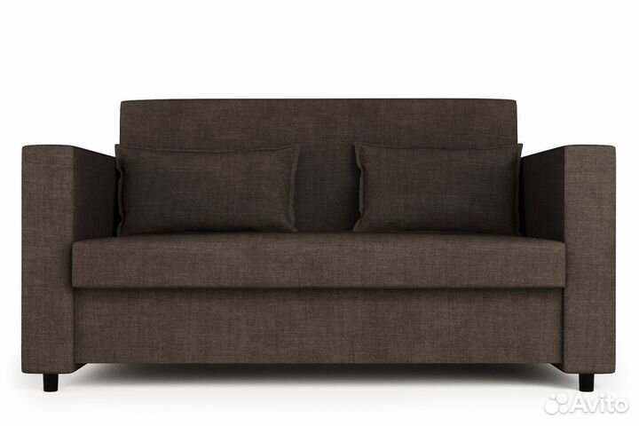 Диван кровать коричневый