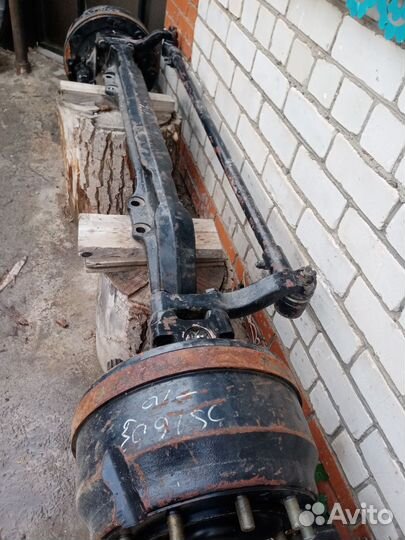 Ось передняя в сборе маз 551603-10