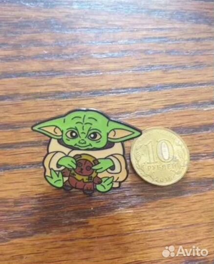 Значок baby Yoda/малыш йода