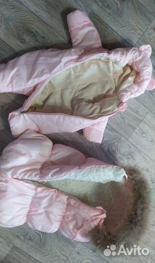 Зимний комбинезон для девочки