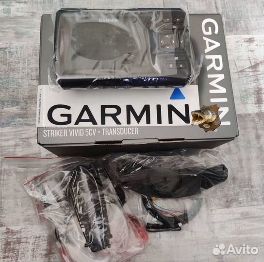 Garmin striker vivid 5CV с датчиком GT20