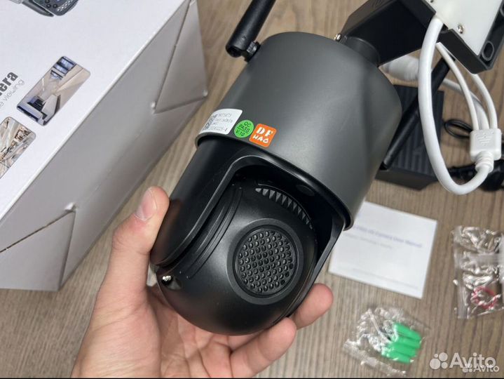 Уличная камера видеонаблюдения 4g 5мп