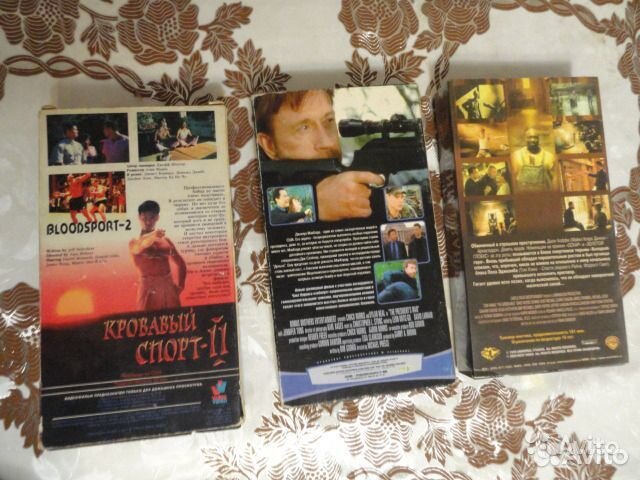 Видео-кассеты VHS, цена за 1 шт