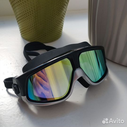 Очки для плавания, полумаска