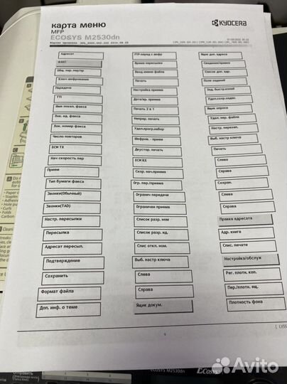 Мфу Kyocera m2035dn