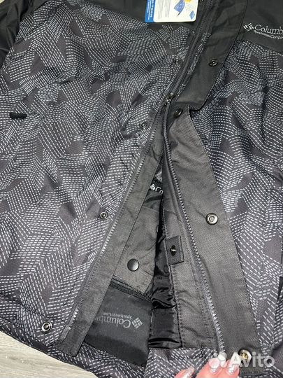 Горнолыжная куртка columbia серая