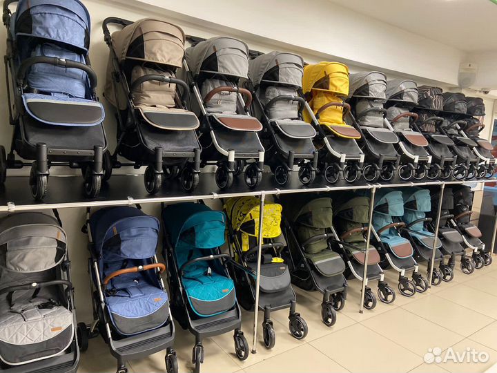 Большой выбор прогулочных колясок