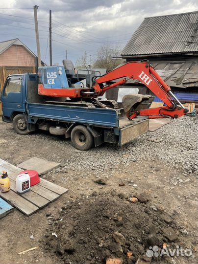 Услуги мини-экскаватора