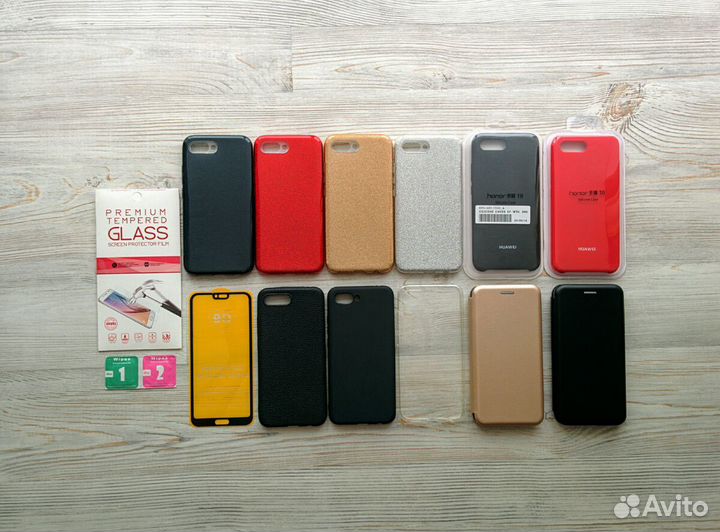 На Huawei honor 10 стекло чехол поклейка