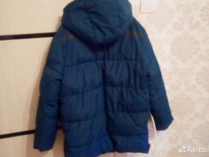 Зимняя куртка на мальчика 134 размер