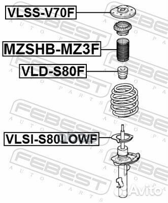 Опора переднего амортизатора vlssv70F Febest